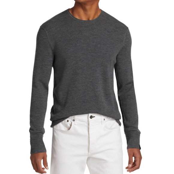 rag & bone Other - RAG & BONE MEN’S COLLIN MERINO WOOL CREWNECK TOP